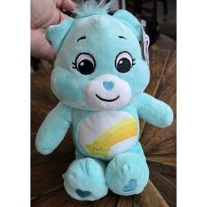 Care Bears Wish Bear Blue Plush w/ Tags Cloudco Ent. 32-CB203 by Basic Fun